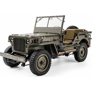 👉 Electro auto's vierwiel aangedreven crawler volledig gebouwd ROC HOBBY 1/2TH Military Scaler RTR 5056135742983