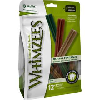 👉 Hondensnack medium Whimzees Stix Stazak - Hondensnacks Dental 14 stuks 8718627752524