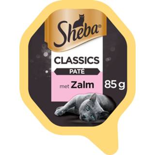 👉 Kattenvoer Sheba Alu Classic Pate 85 g - Zalm 4008429070921 4008429070907