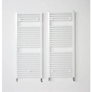 👉 Handdoekradiator wit glans Instamat Samoa Handdoekradiator, afm. H 1690 x L 610 mm, 4 aansl. ½