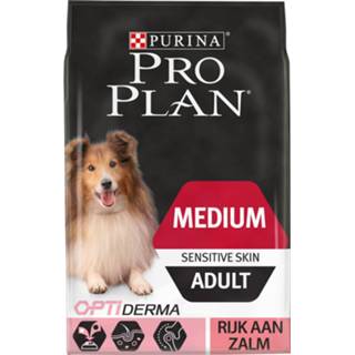 👉 Hondenvoer medium Pro Plan Dog Adult Breed Sensitive Zalm - 3 kg 7613035114777