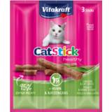 👉 Kattensnack Vitakraft Cat-Stick Mini 3 stuks - Kip 4008239312198 4008239241900