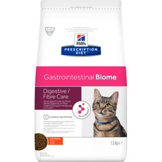 👉 Hill's Prescription Diet Gastrointestinal Biome Digestive+ Fibre Care Zak Kip - Kattenvoer - 1.5 kg