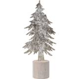 👉 Kerstboom wit Decoris Boom Sneeuw - 12x6x28 cm 8720093999136