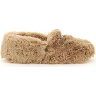 👉 Loafers vrouwen beige Faux fur boo