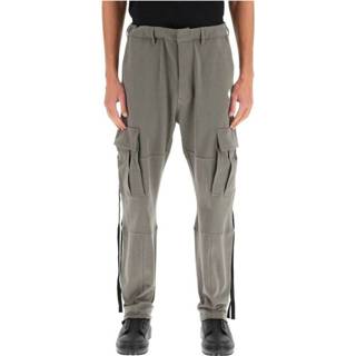 👉 Sweatpant l male grijs Cargo sweatpants