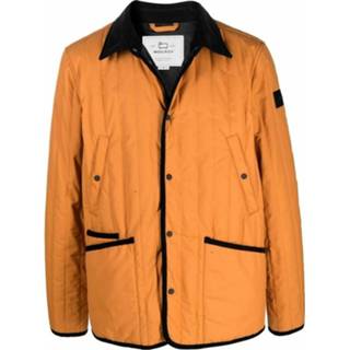 👉 Overshirt XL male oranje Barrier In British Millerain Waxed Cotton