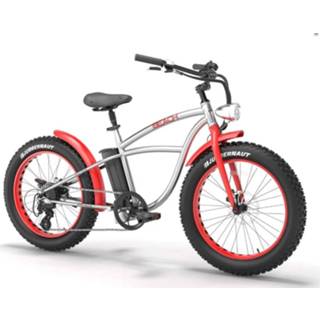 👉 Elektrische Fatbike Bad Bike BEACH 500W Rood