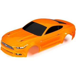 👉 Oranje Body, Ford Mustang, (gespoten, stickers reeds geplakt) 20334831279