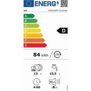 👉 Geïntegreerde vaatwasser AEG FEE63606PM QuickSelect AirDry geintegreerde 7332543813872