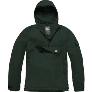 👉 Windbreaker groen mannen m donkergroen Vintage Industries - Wallace Anorak 8718373091366