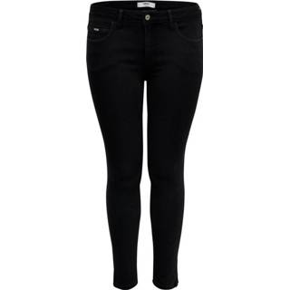 👉 Skinnyjeans vrouwen zwart Skinny jeans Curvy Karla reg ankle rits