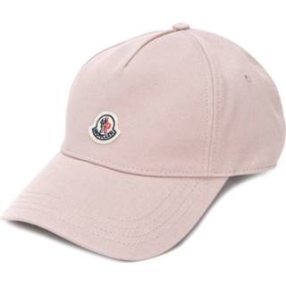 👉 Baseball cap onesize vrouwen beige Logo-patch