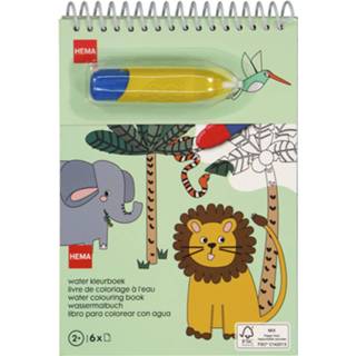 👉 Waterkleurboek A5 Jungle