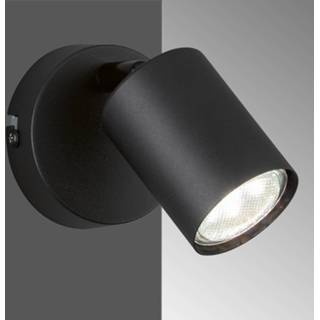 👉 Wandspotje zwart LED wandspot Vano, zwart, 1-lamp