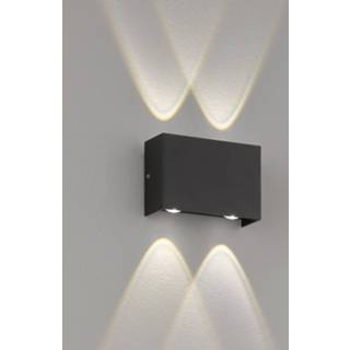 👉 Buitenwandlamp zwart mat LED Tokio in zwart, 4-lamps