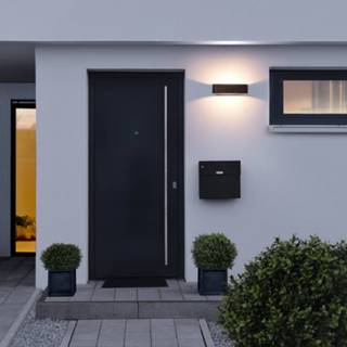 👉 Buitenwandlamp antraciet metallic RZB HB 103 LED indirect up/down