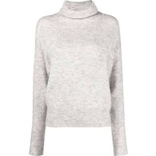 👉 L vrouwen grijs Maglia