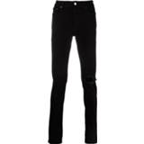 👉 Skinnyjeans male zwart Distressed look skinny jeans