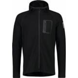 👉 Mons Royale - Traverse Full Zip Hood - Merinohoodie maat XXL, zwart