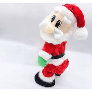 👉 Ornament Electric Dance Santa Claus Doll Christmas Decoration Xmas Shaking Hips Toys