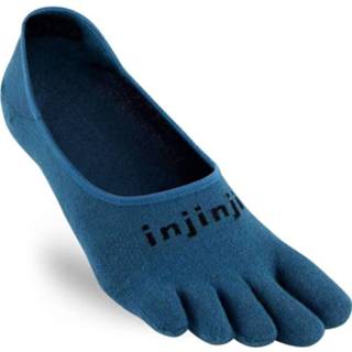 👉 Sokken uniseks l blauw zwart Injinji - Sport Lightweight Hidden Multifunctionele maat L, blauw/zwart 760172011173