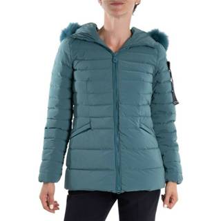 👉 Downjacket vrouwen blauw Turmalet FUR Down Jacket