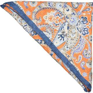 👉 Onesize male oranje Salina Thin Paisley And Floral Scarf