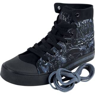 👉 Sneakers zwart blauw unisex hoofdmateriaa textiel Arch Enemy - EMP Signature Collection high 4055585423429