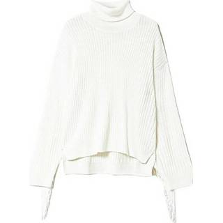 👉 S vrouwen wit Jersey Flecos