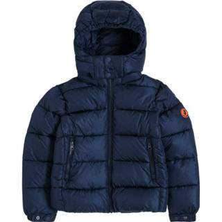 Downjacket male blauw Ecological Down Jacket with Logo