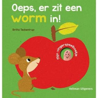 Kleuter boek active peuters Kleuterboek Oeps, er zit een worm in 9789048313235