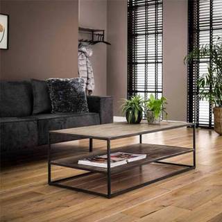 👉 Salontafel hout active Turf acacia