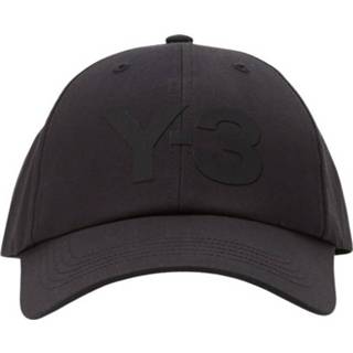 👉 Baseball cap l male zwart Logo