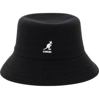 👉 L male zwart Bucket hat