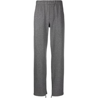 👉 M male grijs Ankle-Zips Track Pants 1641123324407