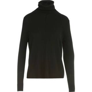 👉 Sweater vrouwen zwart Asymmetric Turtle Neck