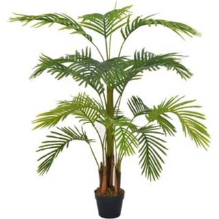 👉 Kunstplant male VidaXL palm + pot 120cm 8719883553535