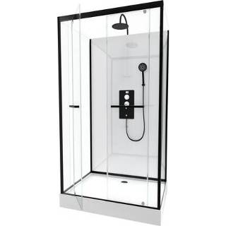 👉 Douchecabine male Aurlane City 110x80x219-230cm rechthoekig 3700710235286