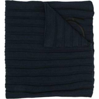 👉 Onesize vrouwen blauw Logo print scarf