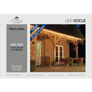 👉 Kerst verlichting active Kerstverlichting ijspegellampjes lichtsnoeren 720 cm