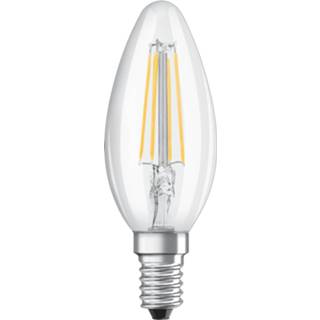 👉 Ledlamp male wit Osram Classic B driestaps dimbaar warm E14 4W 4058075434462