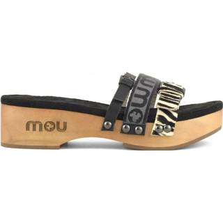 👉 Vrouwen bruin Zueco Tacón Bajo