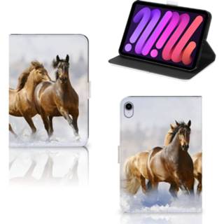 👉 Flipcase IPad Mini 6 (2021) Flip Case Paarden 8720632390011