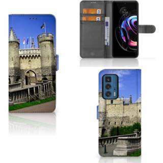 👉 Flipcover Motorola Edge 20 Pro Flip Cover Kasteel 8720632291608