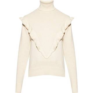 👉 L vrouwen beige Turtleneck