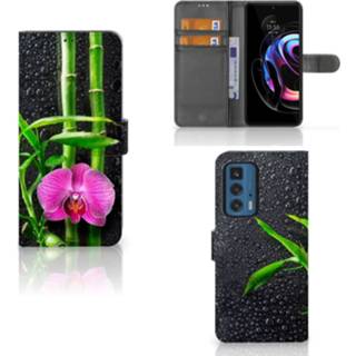 👉 Orchidee Motorola Edge 20 Pro Hoesje 8720632837868