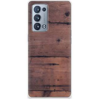 👉 Bumper hoesje OPPO Reno6 Pro 5G Old Wood 8720632338334