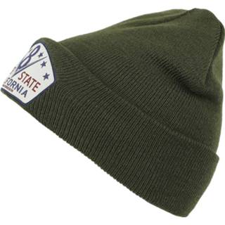 👉 Beanie unisex groen King Kerosin - Motor State 4062641126538