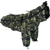 👉 Regenjas tin groen hond pakket kleding Croci hiking go mimetic camouflage 80 CM 8023222204843